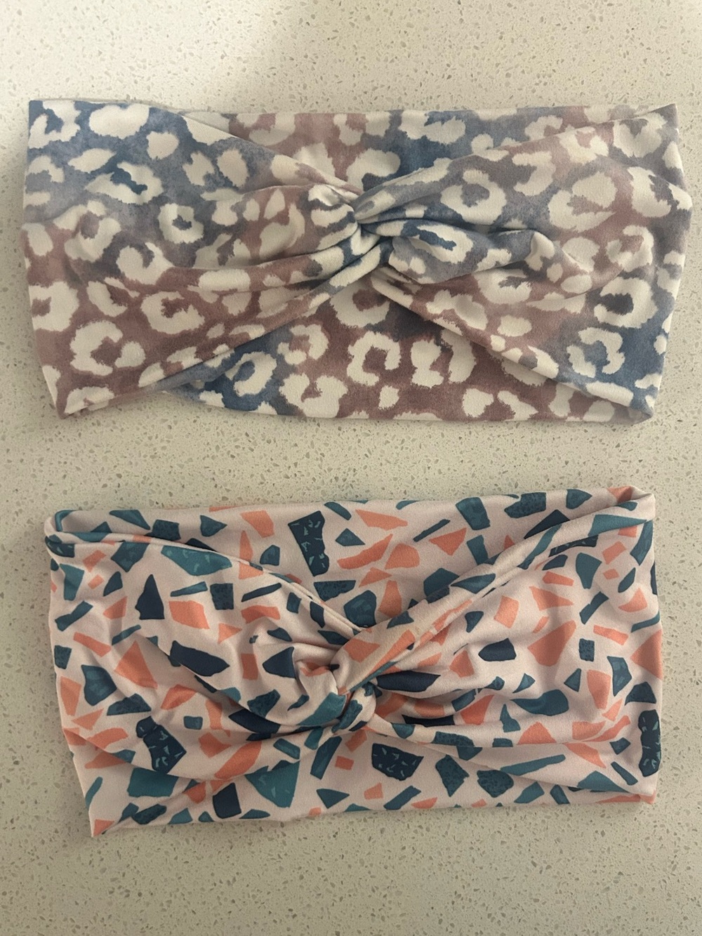 Knitted fabric headbands (2)